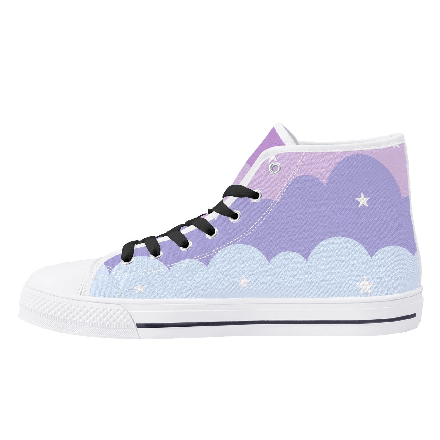 Bite Me Bat Heart Unisex High Tops