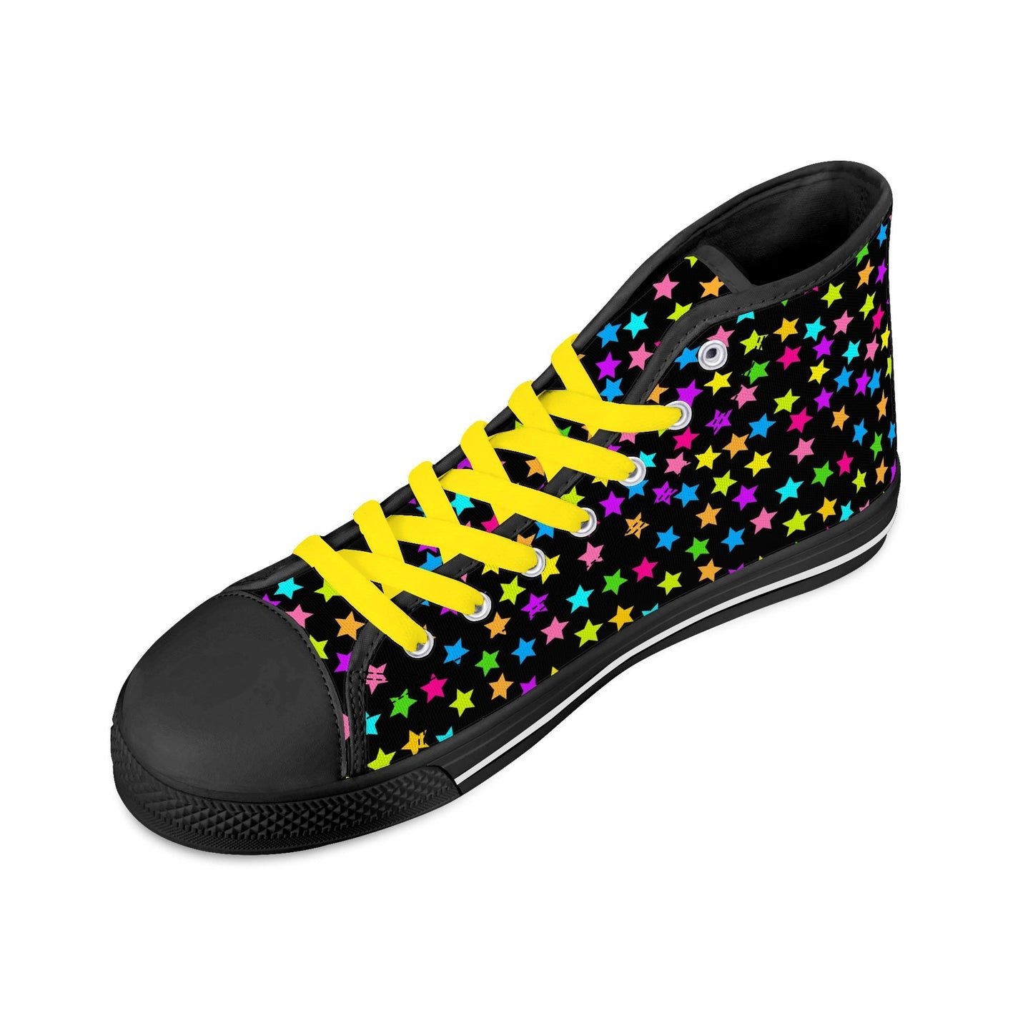 Starfall Chaos Canvas Unisex High Tops