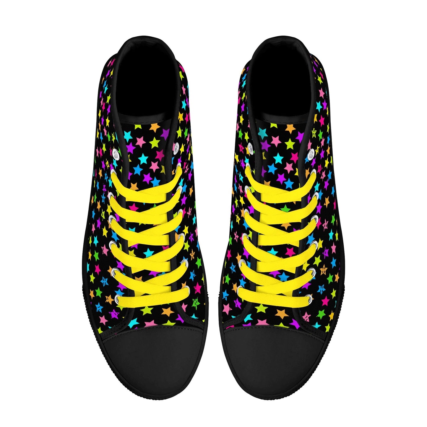 Starfall Chaos Canvas Unisex High Tops