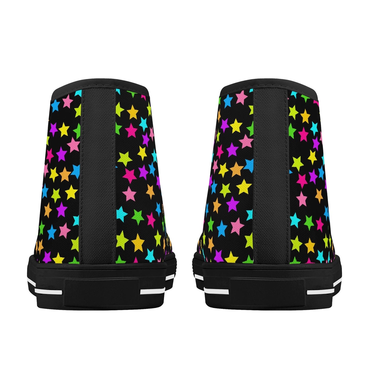 Starfall Chaos Canvas Unisex High Tops