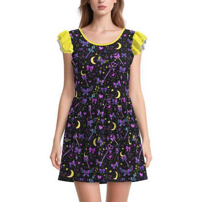 Neon Moon Magic Playsuit CuddleDress