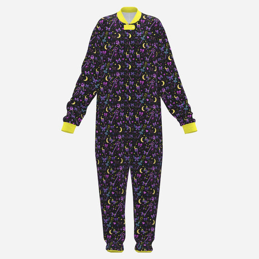 Neon Moon Magic Footie CuddleSuit