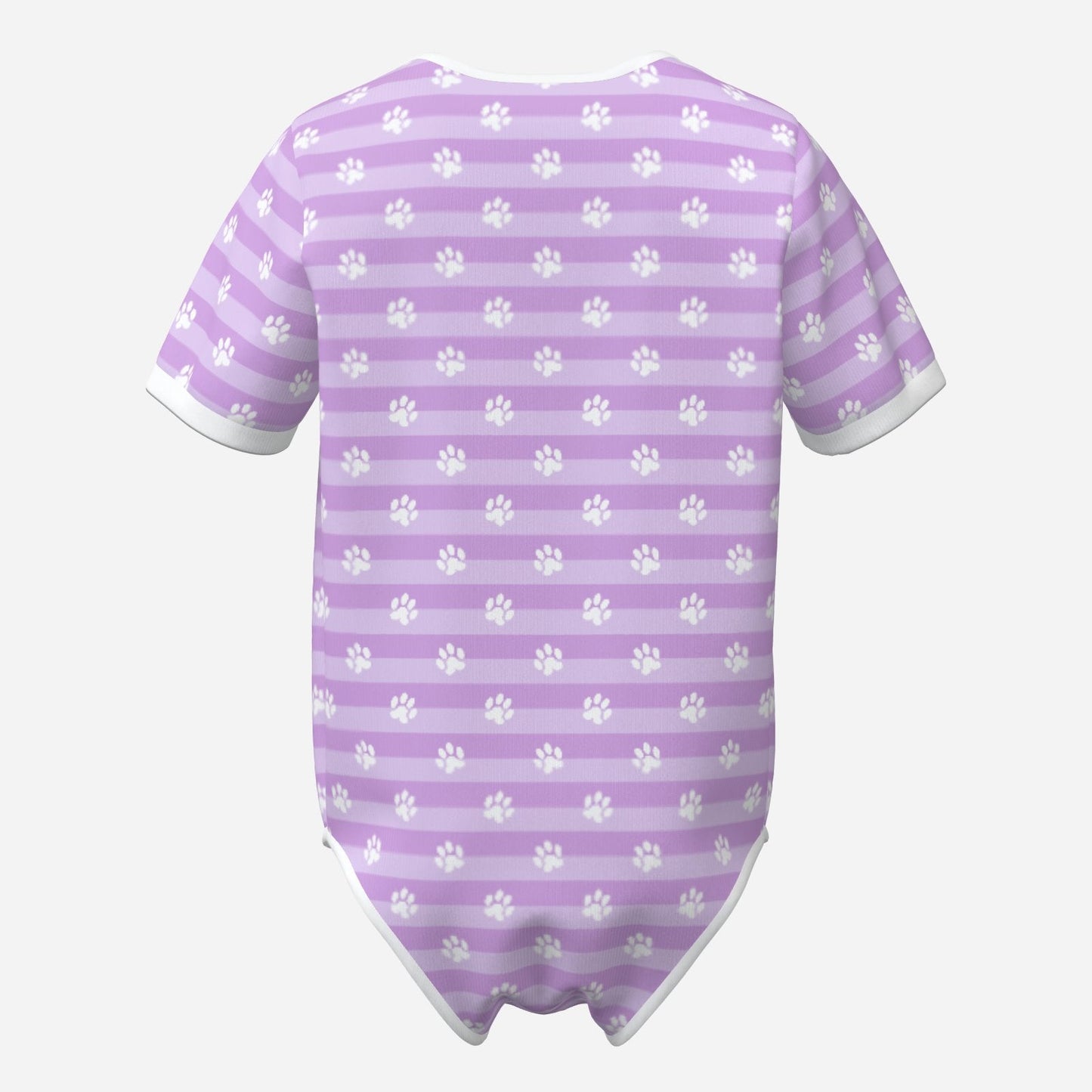 Lavender Puppy Paws SnuggleFold CuddleSuit