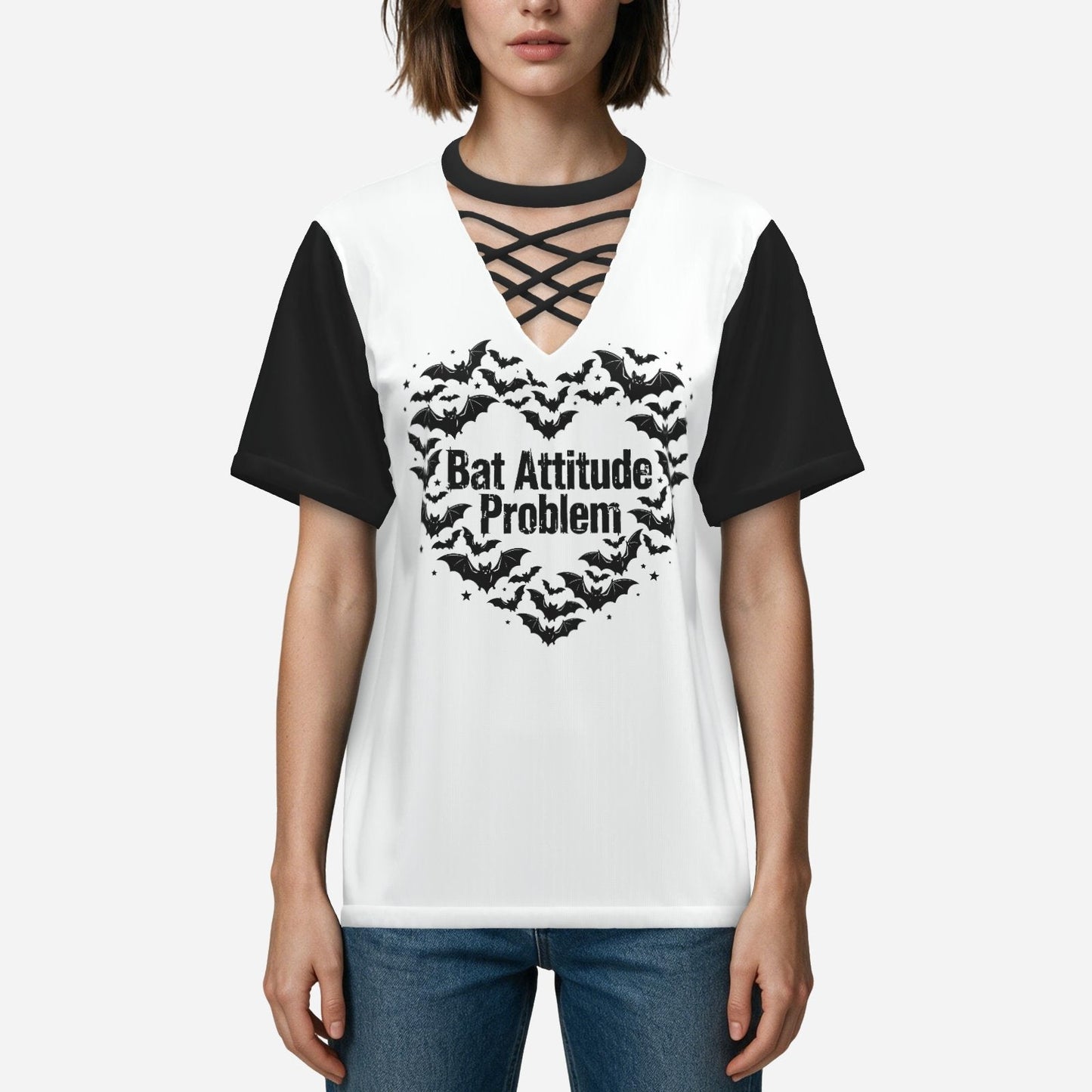 Bat Attitude Problem Strappy Tee
