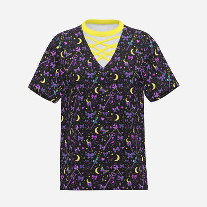 Neon Moonspell Strappy Tee
