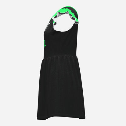 Prettiest Corpse in the Morgue Ruffle Playsuit CuddleDress