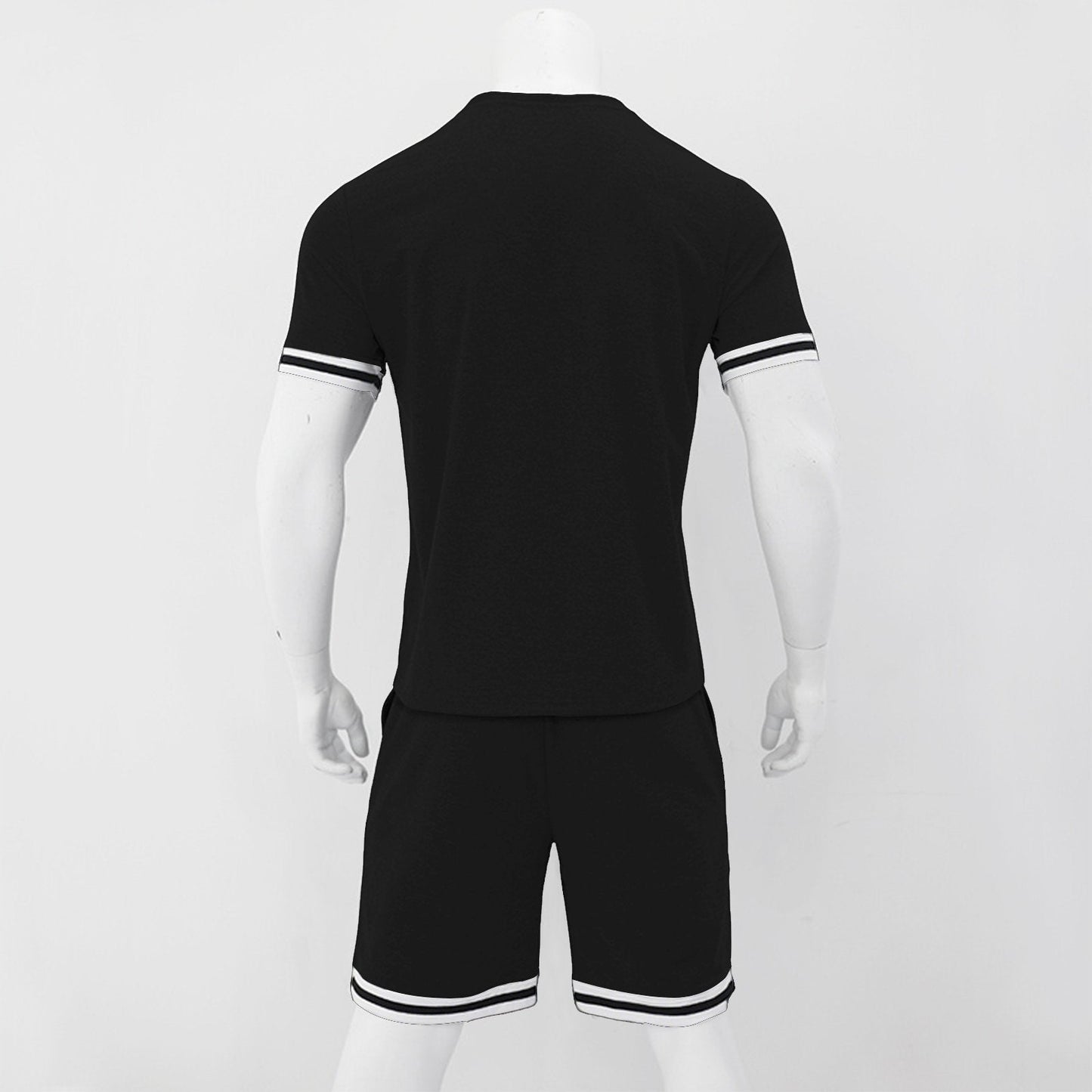 Little Ray of Pitch Black Tee & Shorts Set