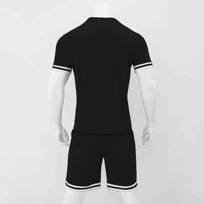 Little Ray of Pitch Black Tee & Shorts Set