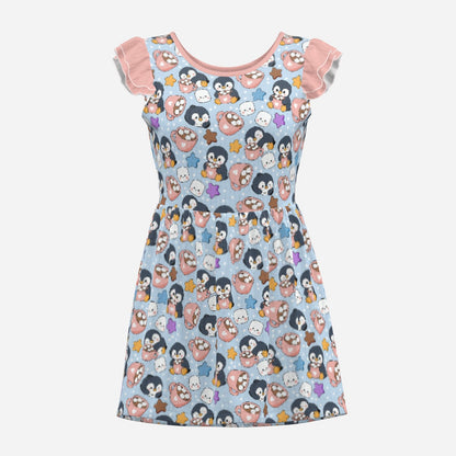 Penguin Cocoa Playsuit CuddleDress