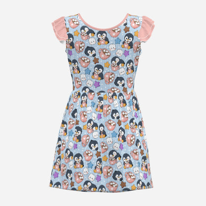 Penguin Cocoa Playsuit CuddleDress