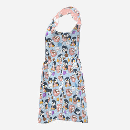 Penguin Cocoa Playsuit CuddleDress