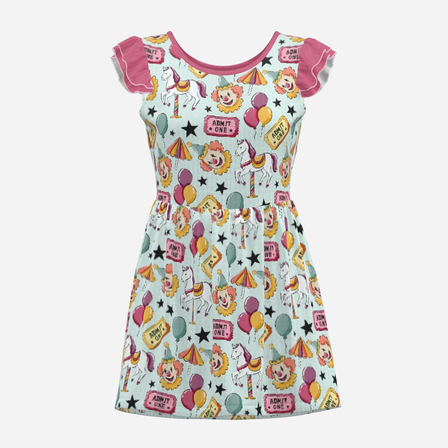 Big Top Daydream Playsuit CuddleDress | Built-In Brief & Snap Closure