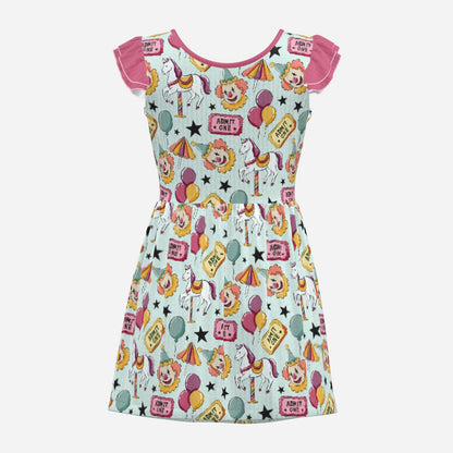 Big Top Daydream Playsuit CuddleDress | Built-In Brief & Snap Closure