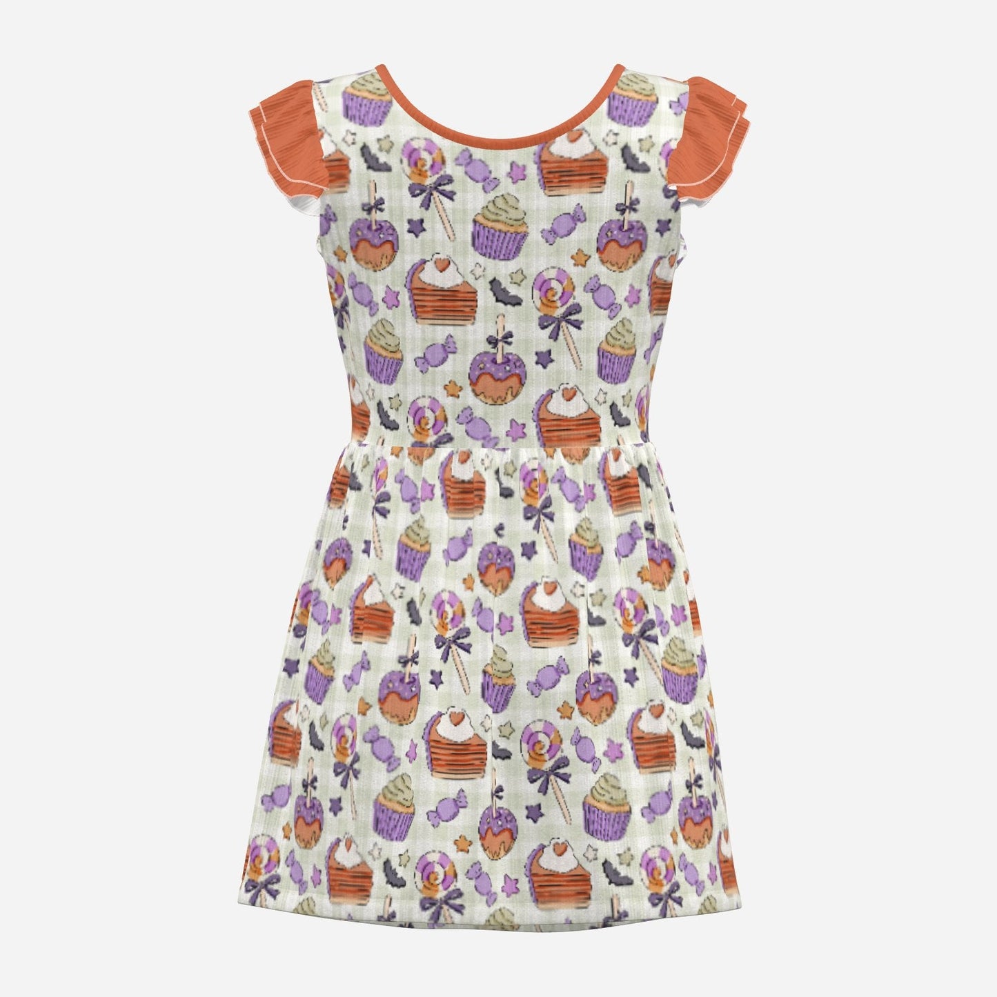 Spooky Sweets Playsuit CuddleDress | Built-In Brief & Snap Closure