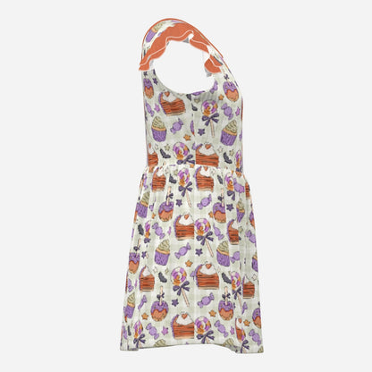 Spooky Sweets Playsuit CuddleDress | Built-In Brief & Snap Closure