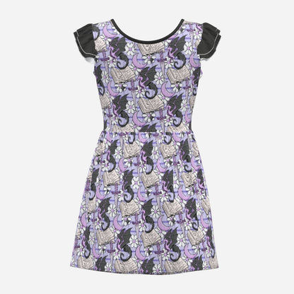 Moonlit Storybook Playsuit CuddleDress | Built-In Brief & Snap Closure