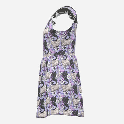 Moonlit Storybook Playsuit CuddleDress | Built-In Brief & Snap Closure