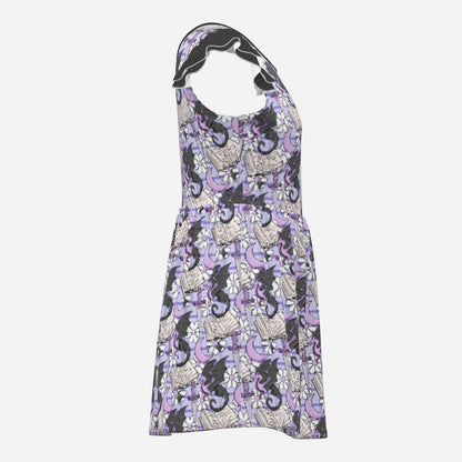 Moonlit Storybook Playsuit CuddleDress | Built-In Brief & Snap Closure