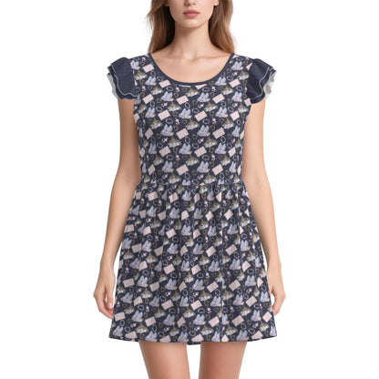 Once Upon a Midnight Playsuit CuddleDress | Built-In Brief & Snap Closure