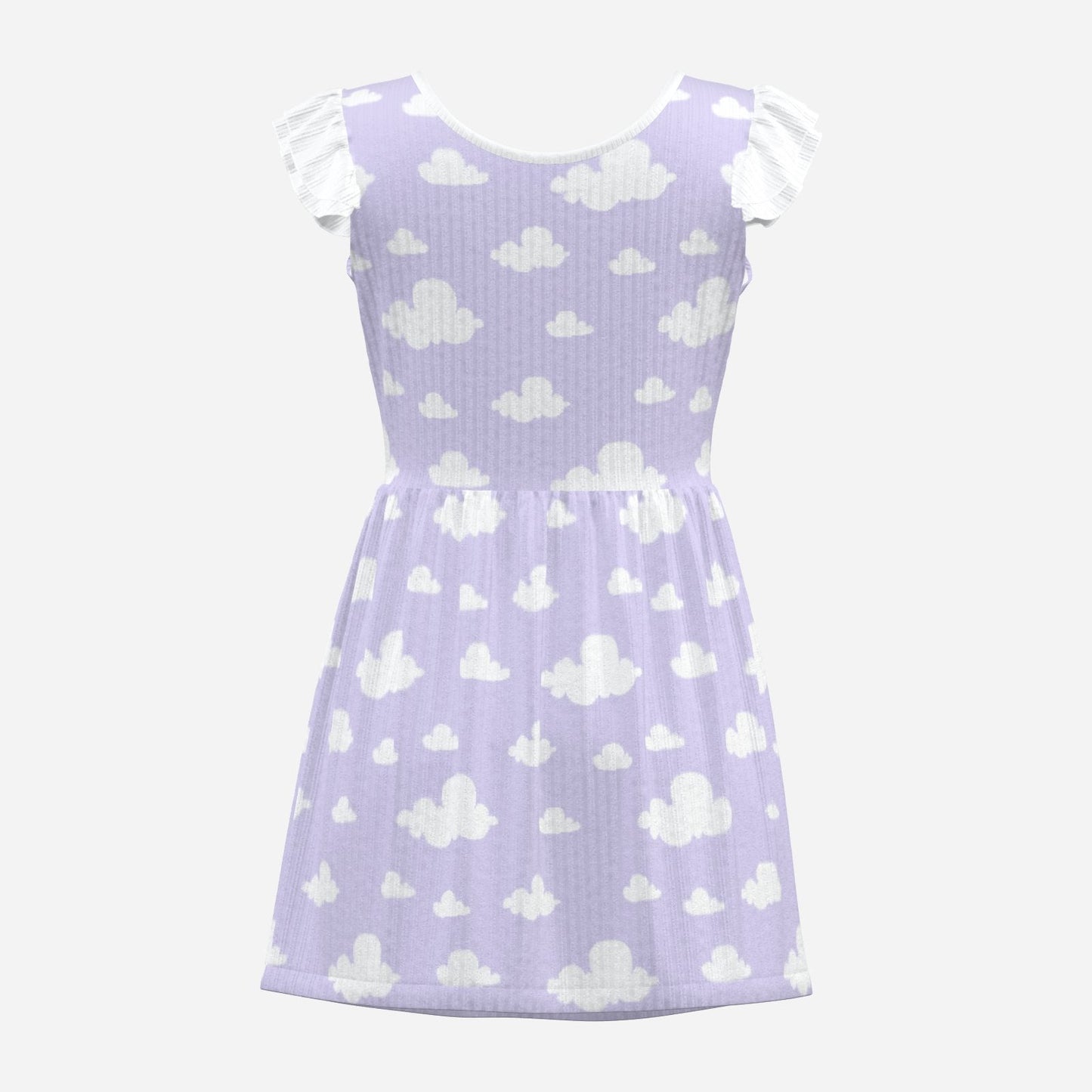 Lavender Daydream Playsuit CuddleDress | Built-In Brief & Snap Closure