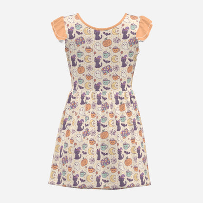Cozy Little Haunts Playsuit CuddleDress | Built-In Brief & Snap Closure