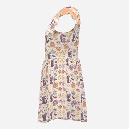 Cozy Little Haunts Playsuit CuddleDress | Built-In Brief & Snap Closure