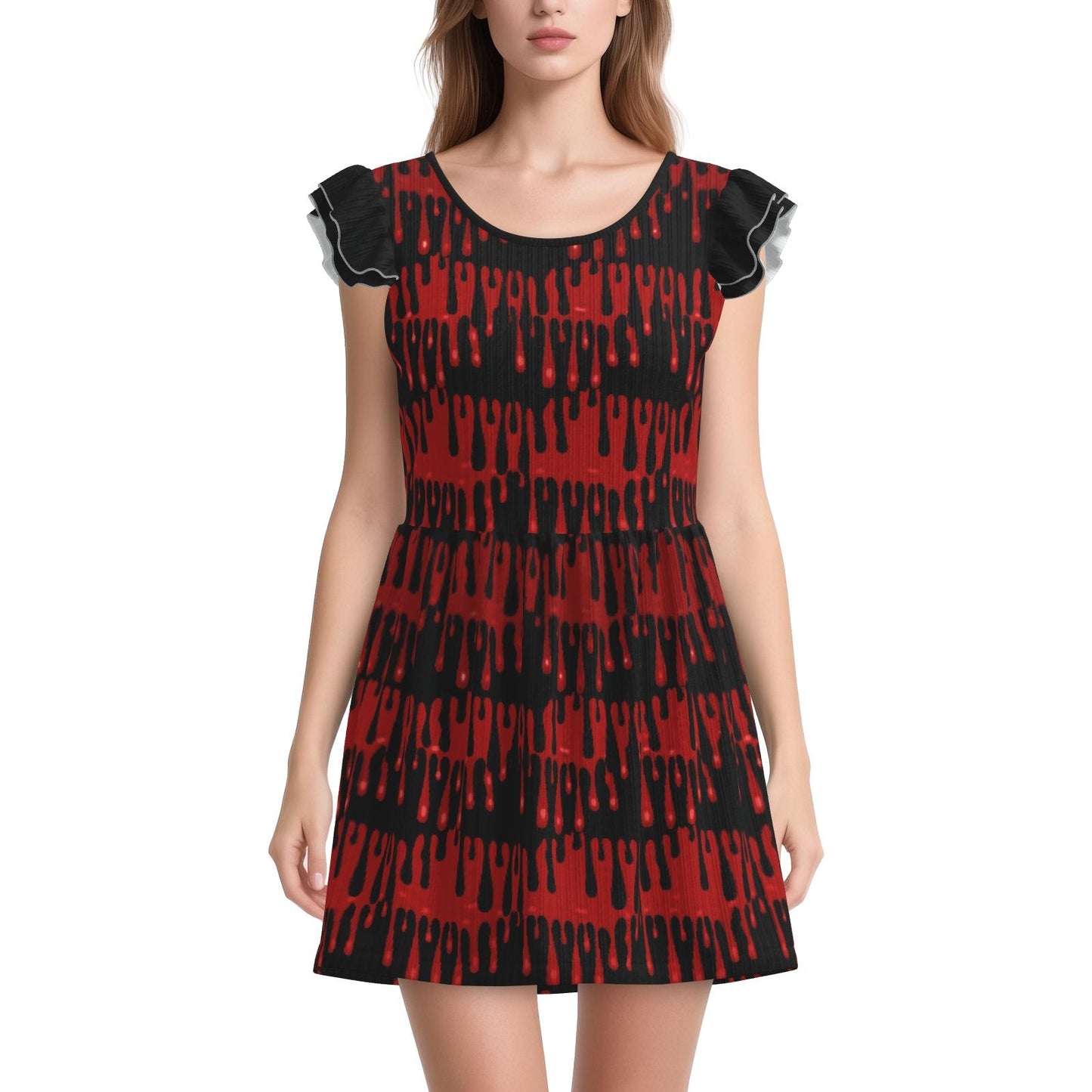 Blood Moon Playsuit Dress