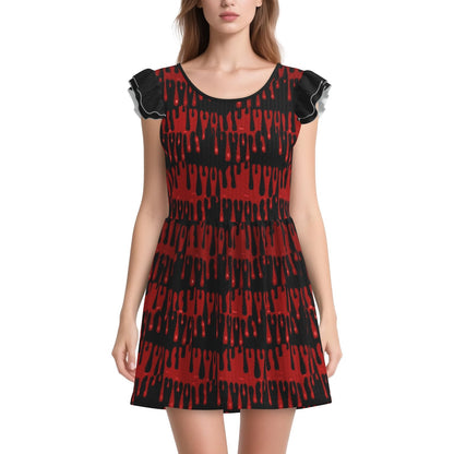 Blood Moon Playsuit Dress