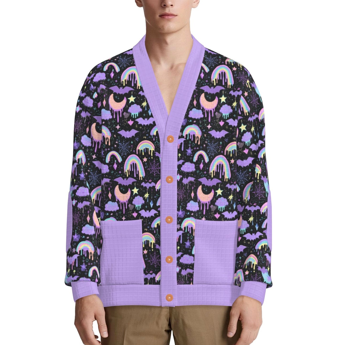 Midnight Rainbow Cardigan
