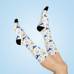 Sleepy Whale Dreams Crew Socks
