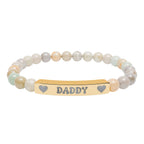 Daddy Natural Stone Bracelet (Colors)