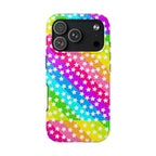 Starry Sprinkle Rainbow Tough iPhone Case