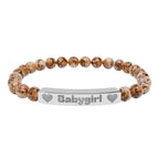 Babygirl Natural Stone Bracelet (Colors)