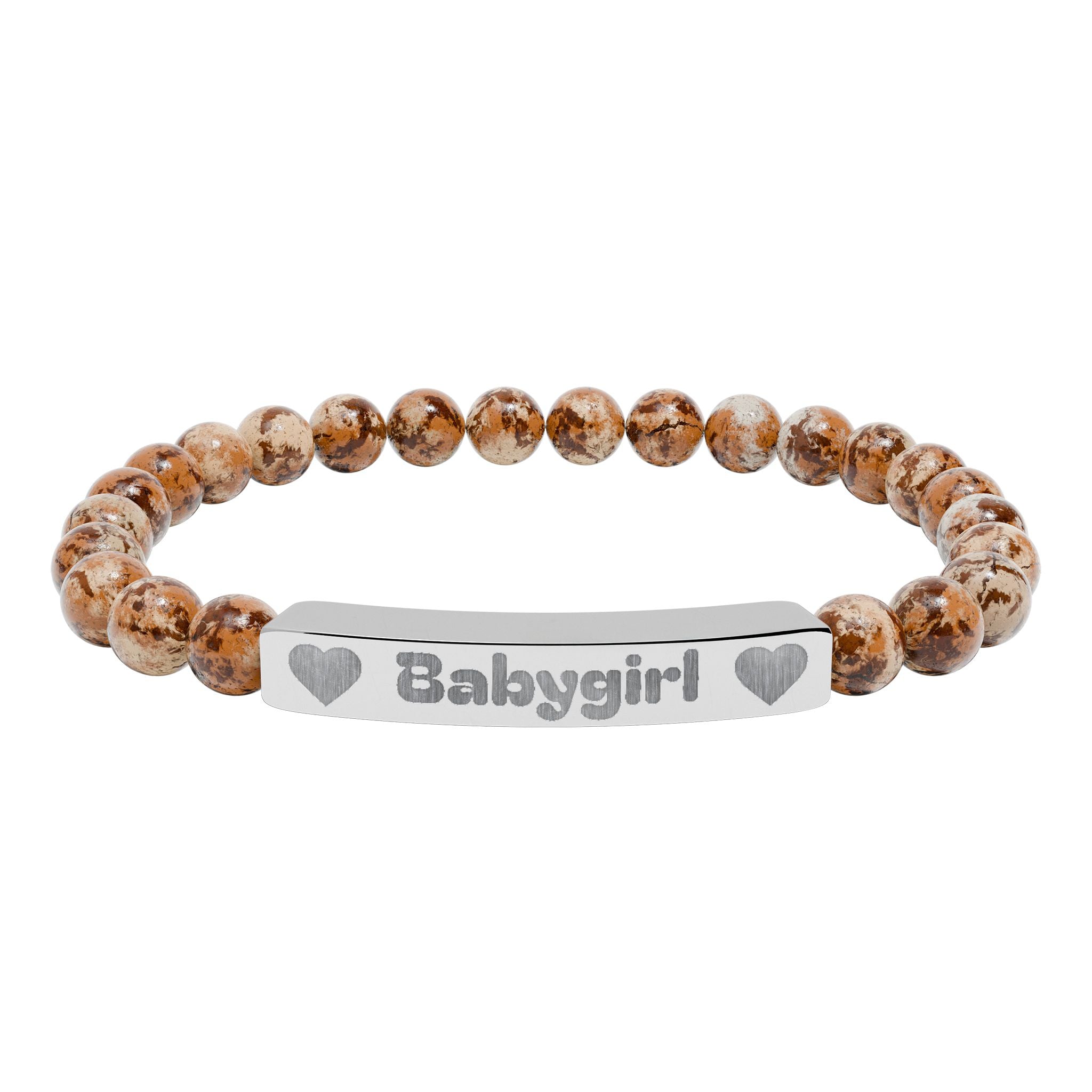 Babygirl Natural Stone Bracelet (Colors)