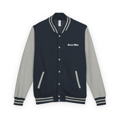 Snow White Unisex Heavyweight Letterman Jacket
