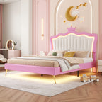 Princess Crown LED Bed
