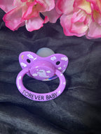 Hand Painted Adult Pacifier - Ghost Forever Baby - Puppy's Aesthetics