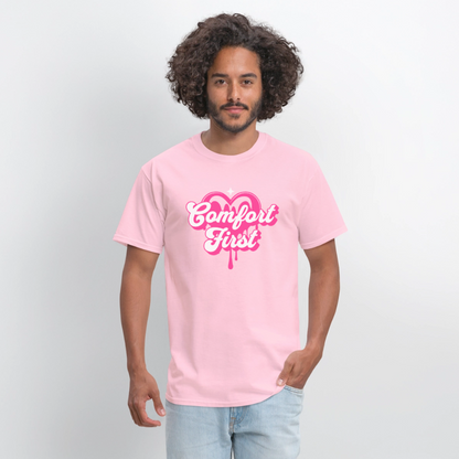 Comfort First Unisex Play Tee - pink