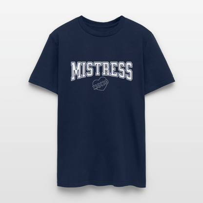 Mistress Varsity Unisex Play Tee (Colors) - navy