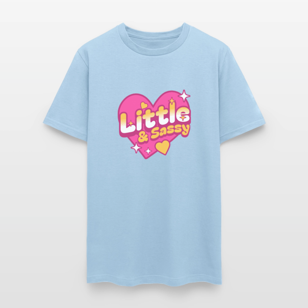Little & Sassy Unisex Play Tee (Colors) - powder blue