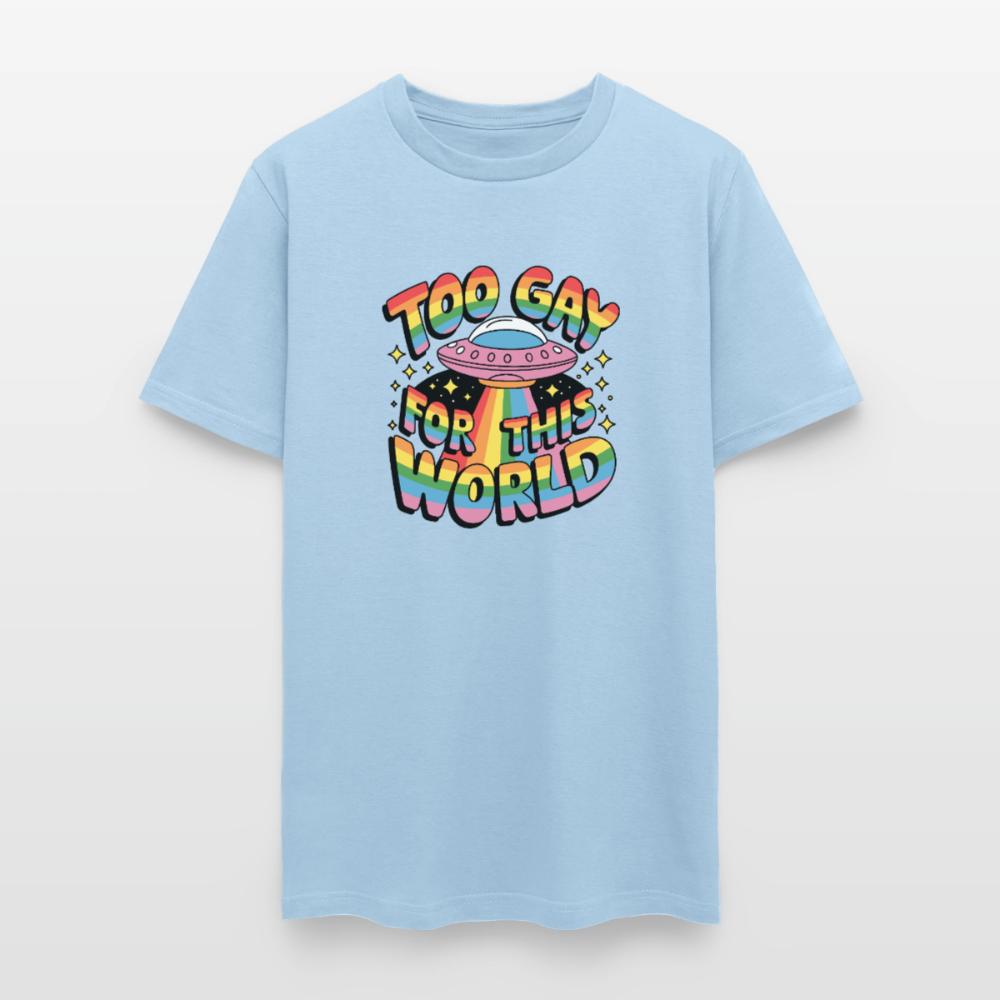 Too Gay Unisex Play Tee (Colors) - powder blue