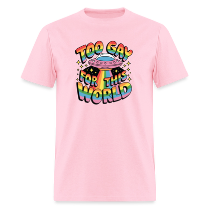 Too Gay Unisex Play Tee (Colors) - pink
