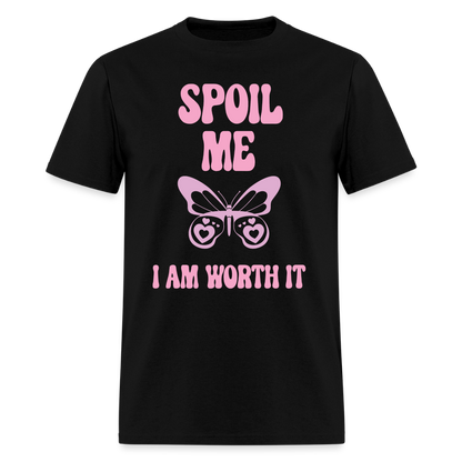 Spoil Me Unisex Play Tee - black