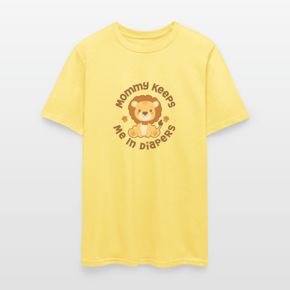 Mommy Diapers Unisex Play Tee (Colors) - cornsilk