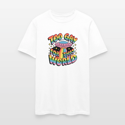 Too Gay Unisex Play Tee (Colors) - white