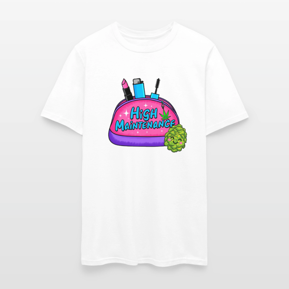 High Maintenance Unisex Play Tee (Colors) - white