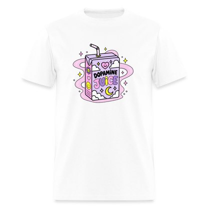 Dopamine Juice Unisex Play Tee - white