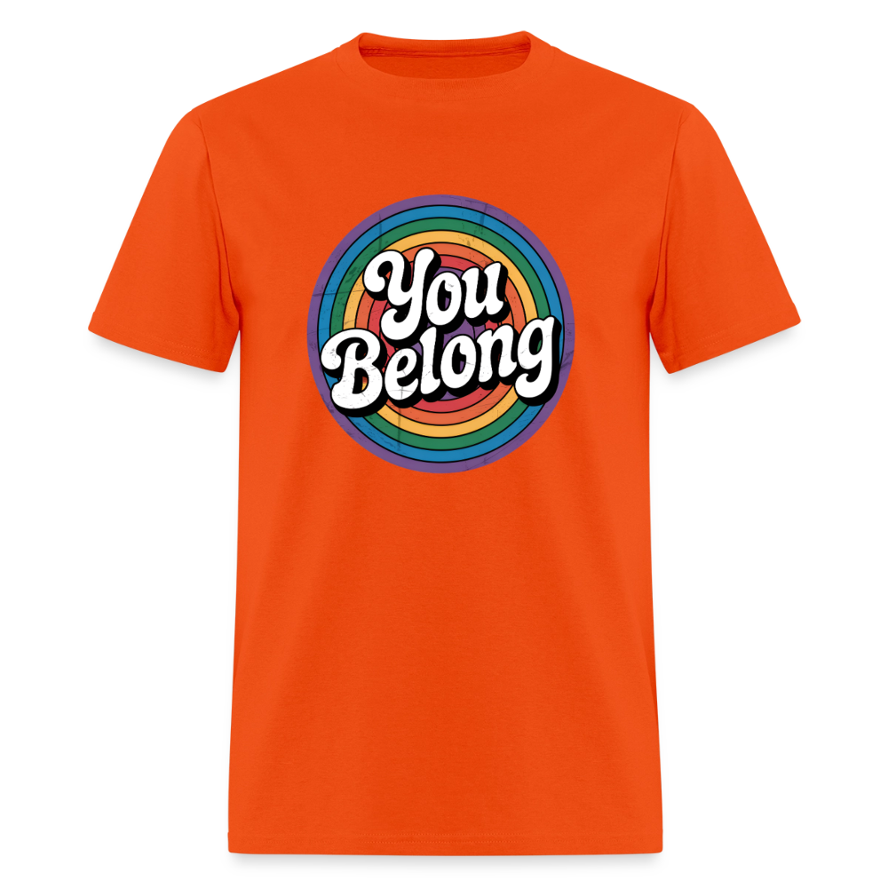 You Belong Pride Unisex Play Tee (Colors) - orange