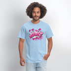 Comic Style Brat Unisex Play Tee (Colors) - powder blue