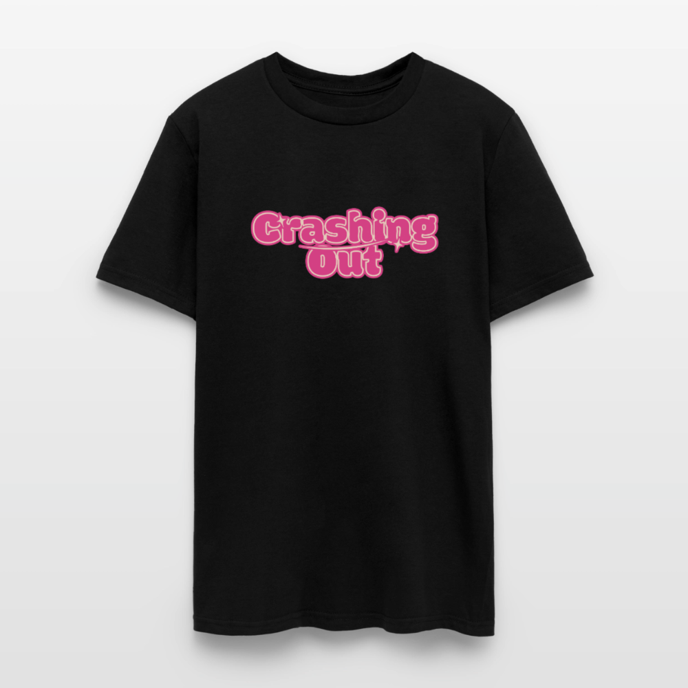 Crashing Out Unisex Play Tee - black